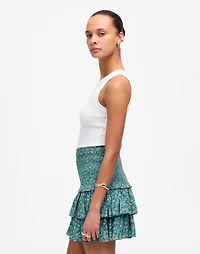 Tiered Mini Skirt | Madewell
