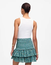 Tiered Mini Skirt | Madewell