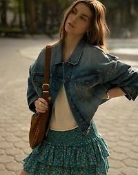 Tiered Mini Skirt | Madewell