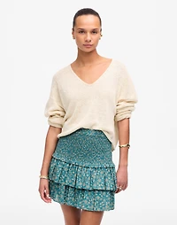 Tiered Mini Skirt | Madewell