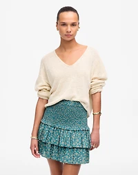 Tiered Mini Skirt | Madewell