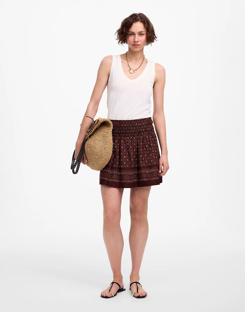 Ruffled Mini Skirt | Madewell