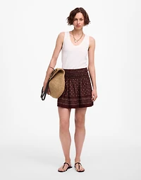 Ruffled Mini Skirt | Madewell