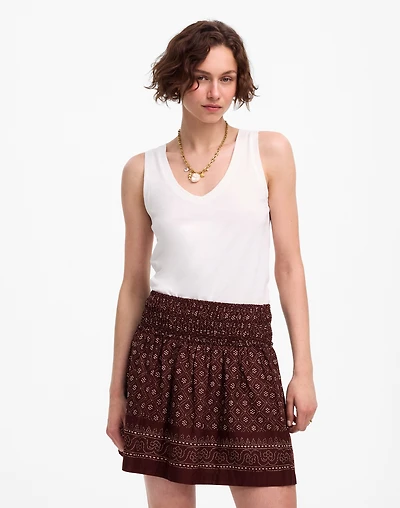 Ruffled Mini Skirt | Madewell
