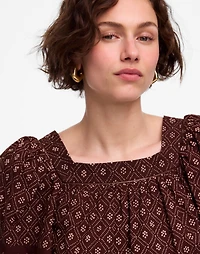 Flutter-Sleeve Top | Madewell