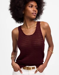 Linen Sweater Tank | Madewell