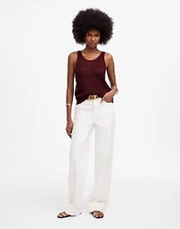 Linen Sweater Tank | Madewell