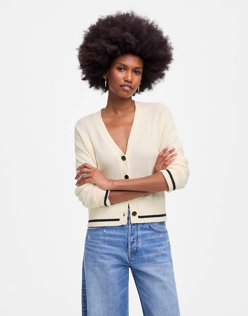 Bouclé-Knit Cardigan | Madewell