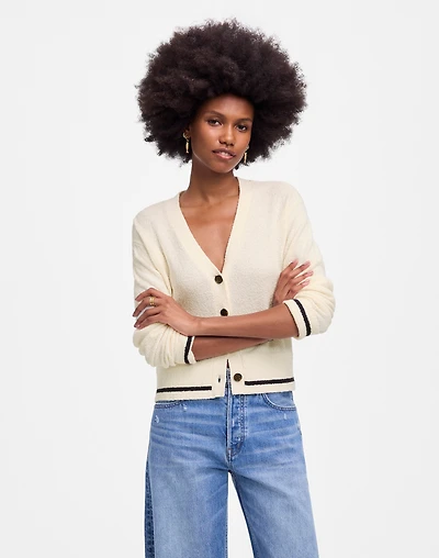 Bouclé-Knit Cardigan | Madewell