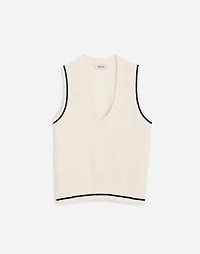 Bouclé-Knit Sweater Tank