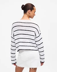 Boatneck Pullover Sweater | Madewell