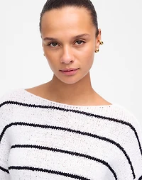 Boatneck Pullover Sweater | Madewell
