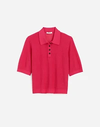 Short-Sleeve Polo Sweater Tee | Madewell