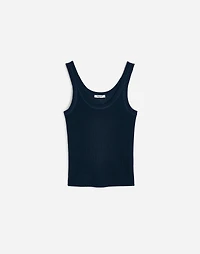 Linen-Blend Scoopneck Sweater Tank | Madewell