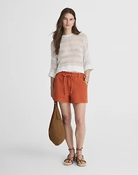 Relaxed Open-Stitch Sweater Tee | Madewell