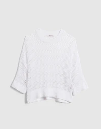 Relaxed Open-Stitch Sweater Tee | Madewell
