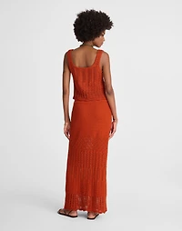 Pointelle-Stitch Maxi Skirt | Madewell