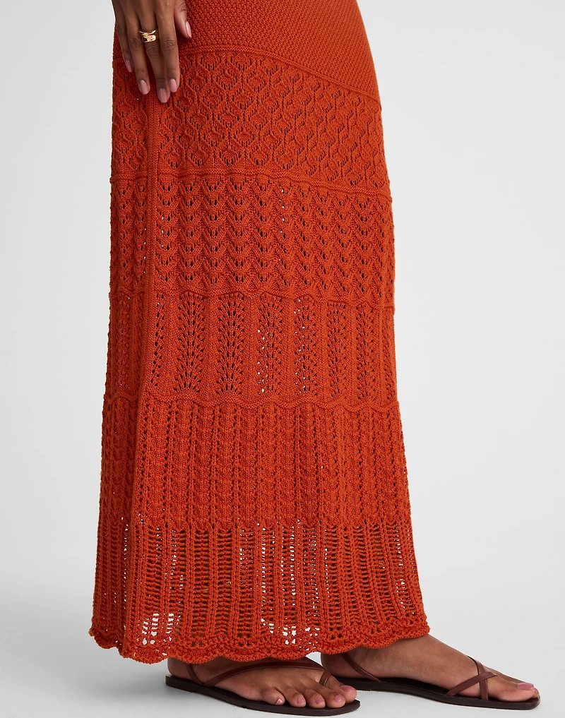 Pointelle-Stitch Maxi Skirt | Madewell