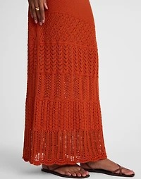 Pointelle-Stitch Maxi Skirt | Madewell