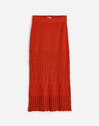 Pointelle-Stitch Maxi Skirt | Madewell