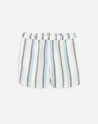 Curved Hem Pull-On Shorts 100% Linen | Madewell