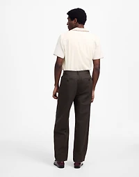 Pleated Trousers Cotton-Linen Blend | Madewell