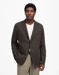 Unstructured Blazer Cotton-Linen Blend | Madewell