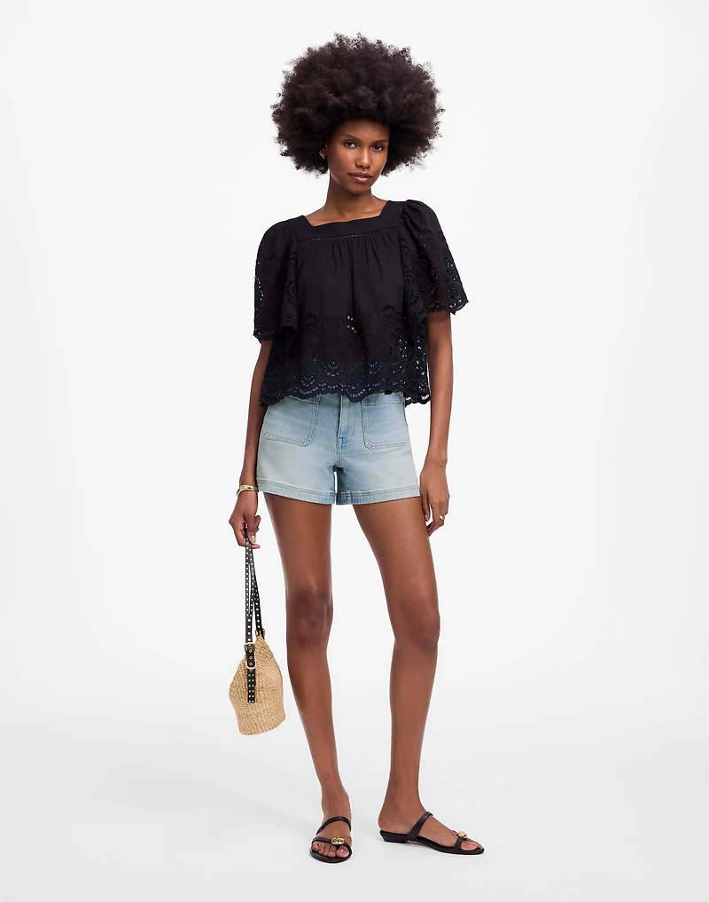The Denim Emmett Short: Patch Pocket Edition