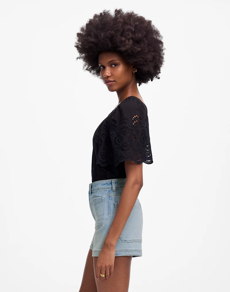 The Denim Emmett Short: Patch Pocket Edition