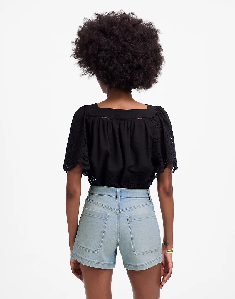 The Denim Emmett Short: Patch Pocket Edition
