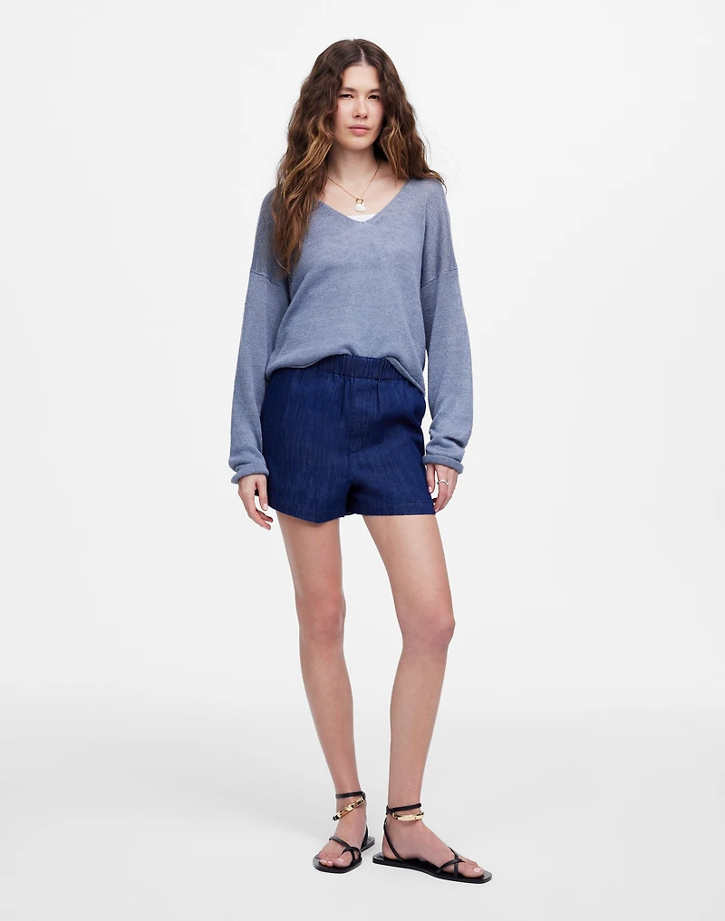 Denim Pull-On Shorts | Madewell