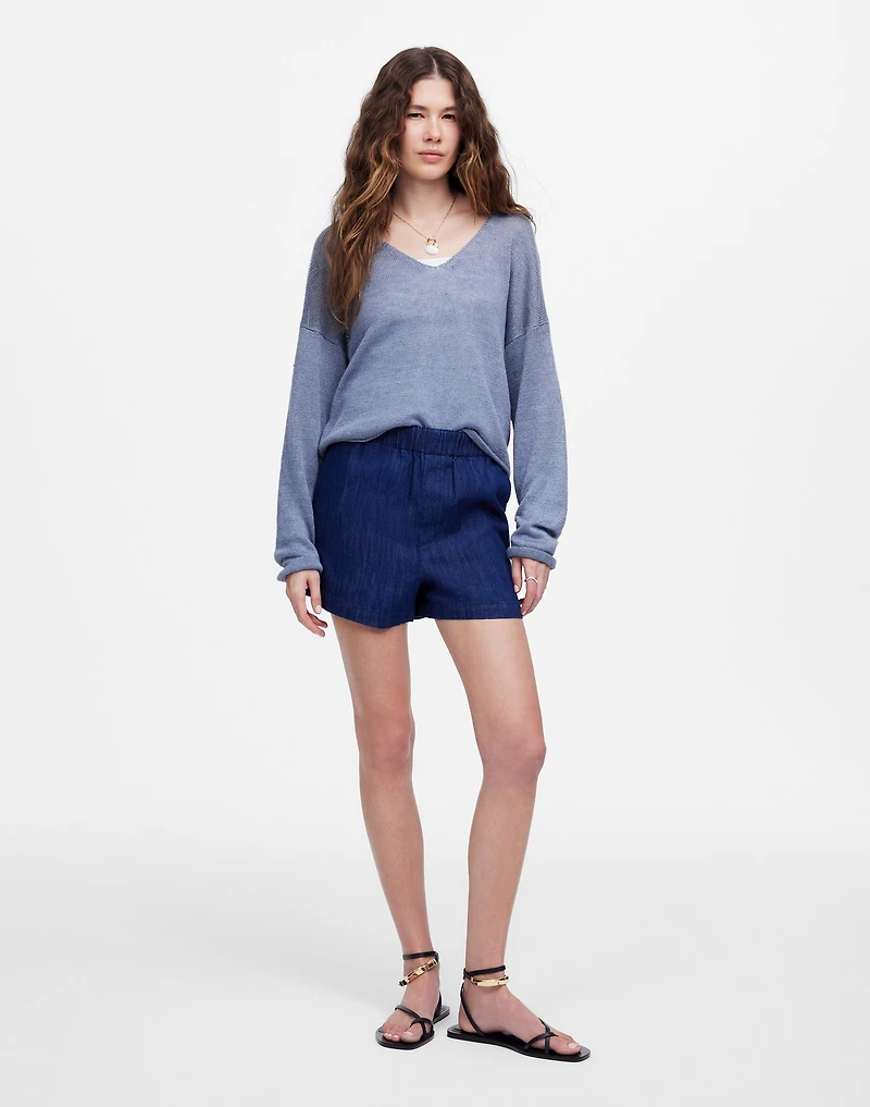 Denim Pull-On Shorts | Madewell