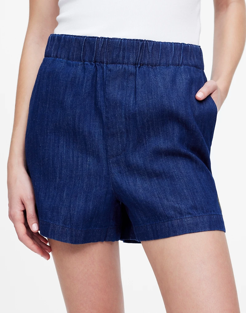 Denim Pull-On Shorts | Madewell