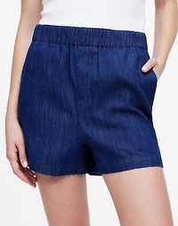Denim Pull-On Shorts | Madewell