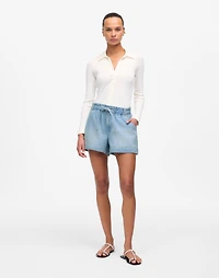 Tie-Waist Denim Shorts | Madewell