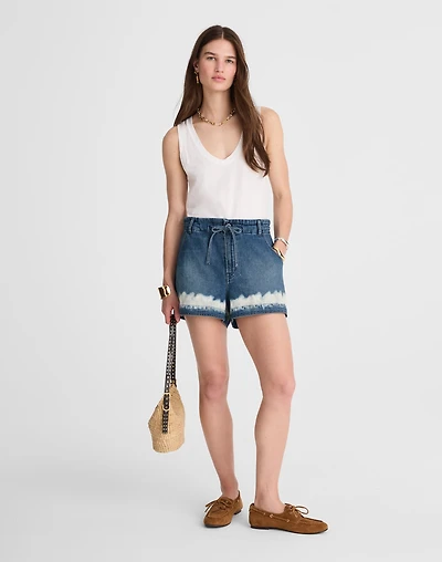 Tie-Waist Denim Shorts | Madewell