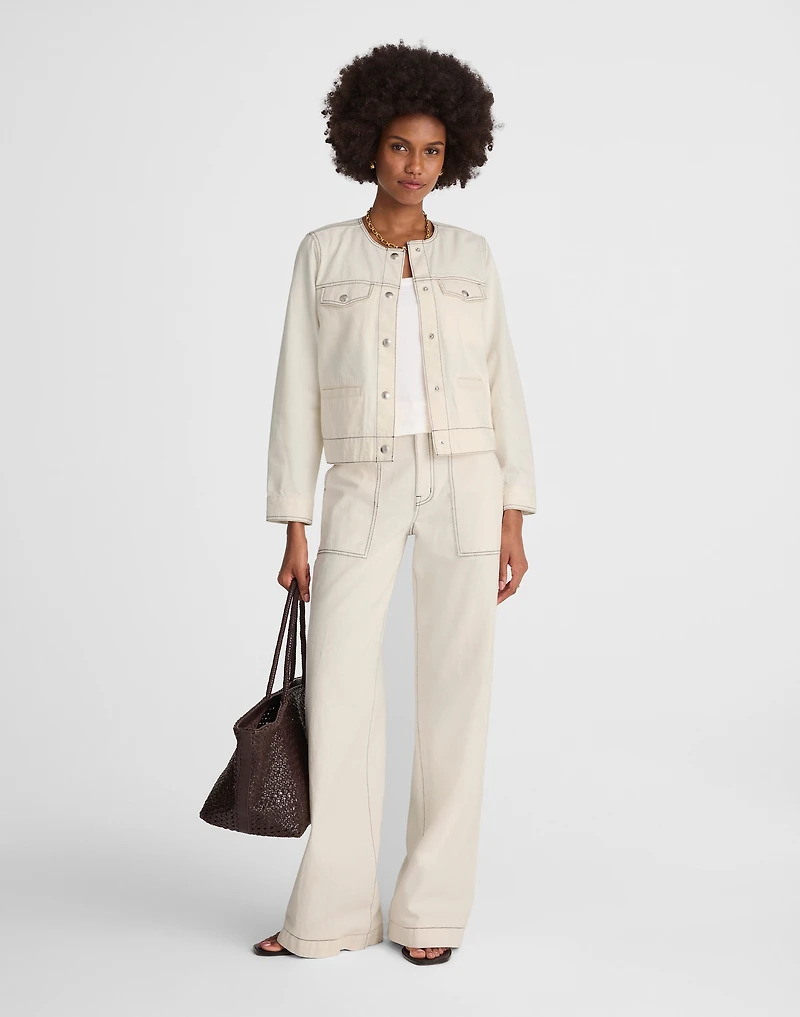 Denim Cinched Lady Jacket Vintage Canvas | Madewell