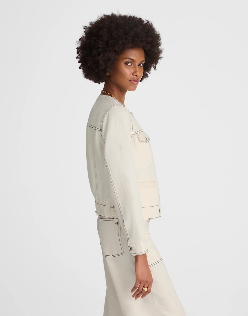 Denim Cinched Lady Jacket Vintage Canvas | Madewell