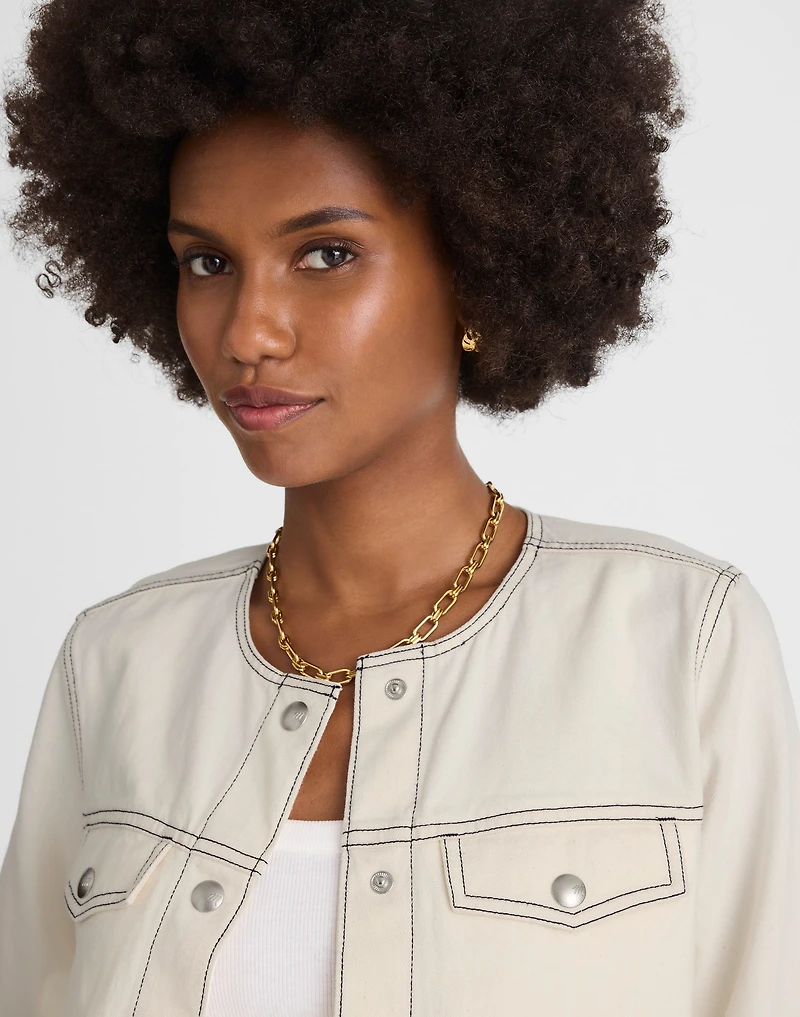 Denim Cinched Lady Jacket Vintage Canvas | Madewell