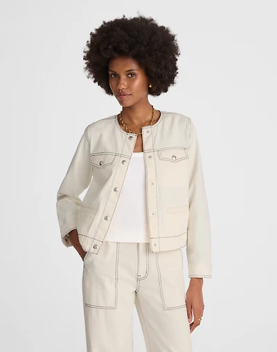 Denim Cinched Lady Jacket Vintage Canvas | Madewell