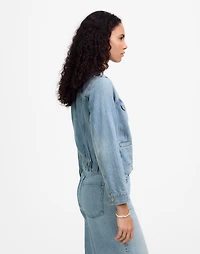 Cinched Lady Jacket Ashbury Wash: Airy Denim Edition | Madewell