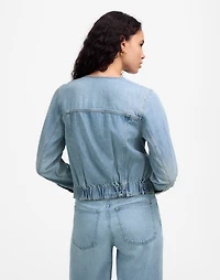Cinched Lady Jacket Ashbury Wash: Airy Denim Edition | Madewell