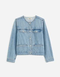 Cinched Lady Jacket Ashbury Wash: Airy Denim Edition | Madewell
