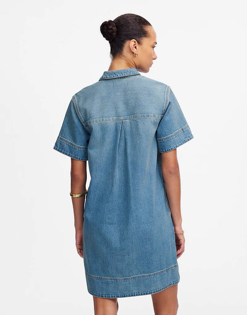 Denim Popover Dress | Madewell