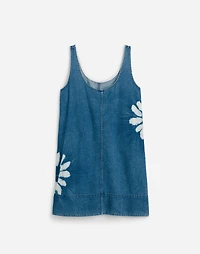 Denim Scoopneck Mini Dress | Madewell