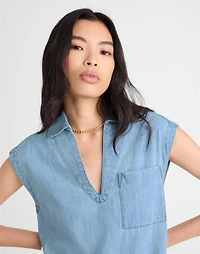 Denim Tunic Dress Kelleyville Wash | Madewell
