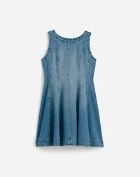 Circle Mini Dress: Airy Denim Edition | Madewell
