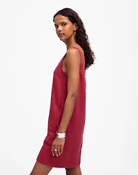 Denim Scoopneck Mini Dress | Madewell
