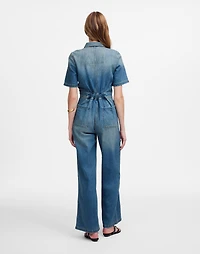 Zip-Front Denim Coveralls Robertson Wash | Madewell