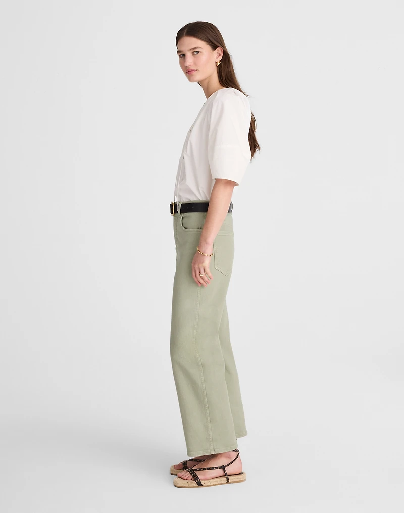 The Perfect Vintage Wide-Leg Crop Jean | Madewell
